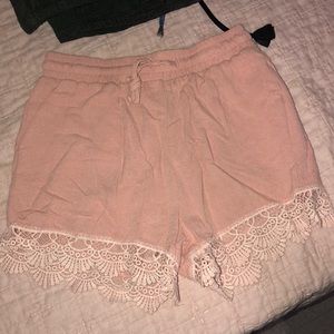 Pink shorts